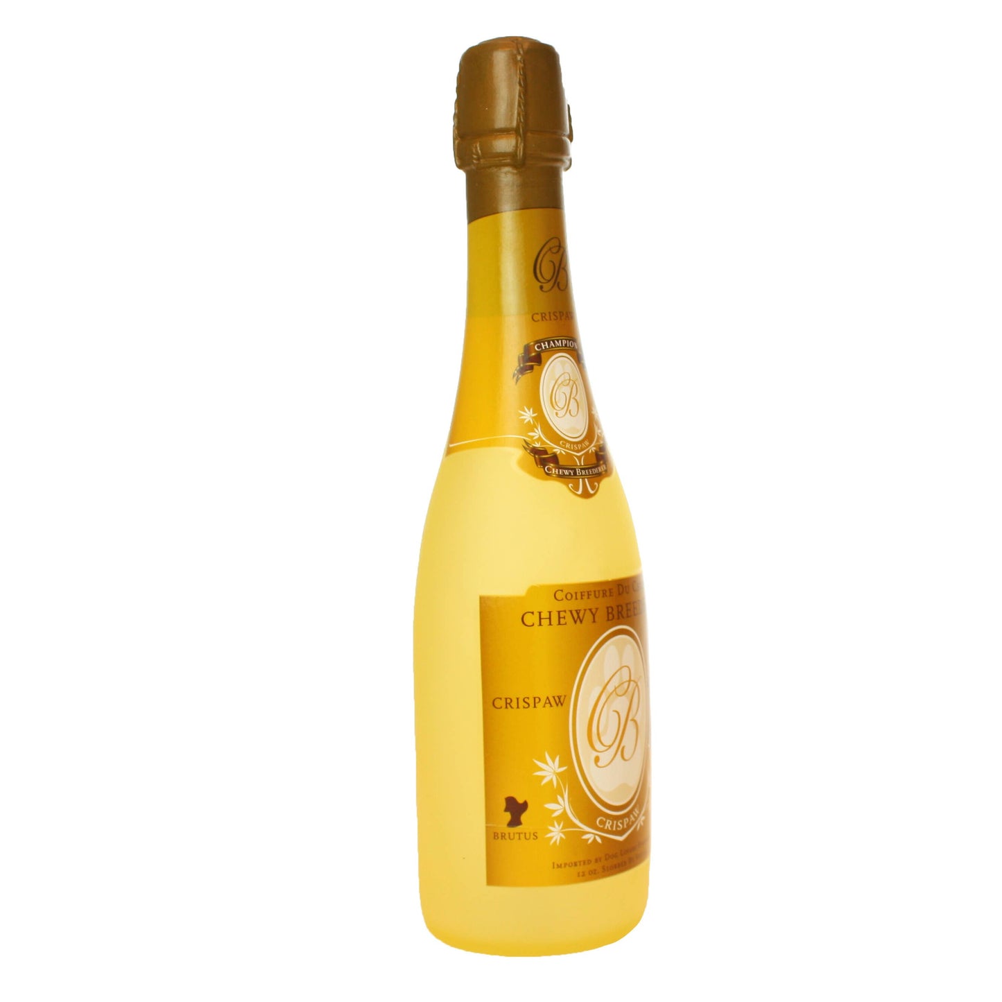 Silly Squeaker Wine Bottle Crispaw, Squeaky Novelty Dog Toy