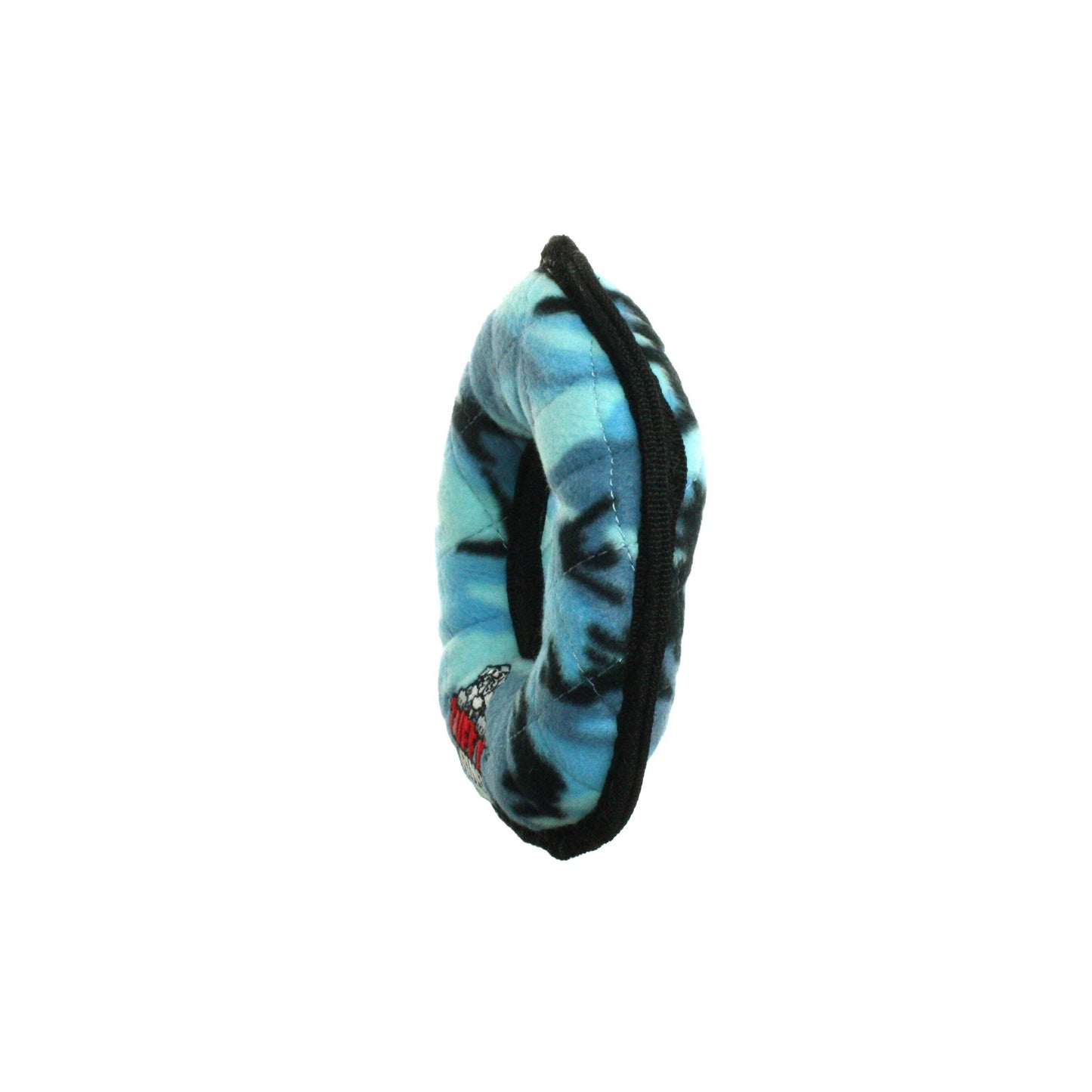 Tuffy Jr Ring - Camo Blue, Durable, Squeaky Dog Toy