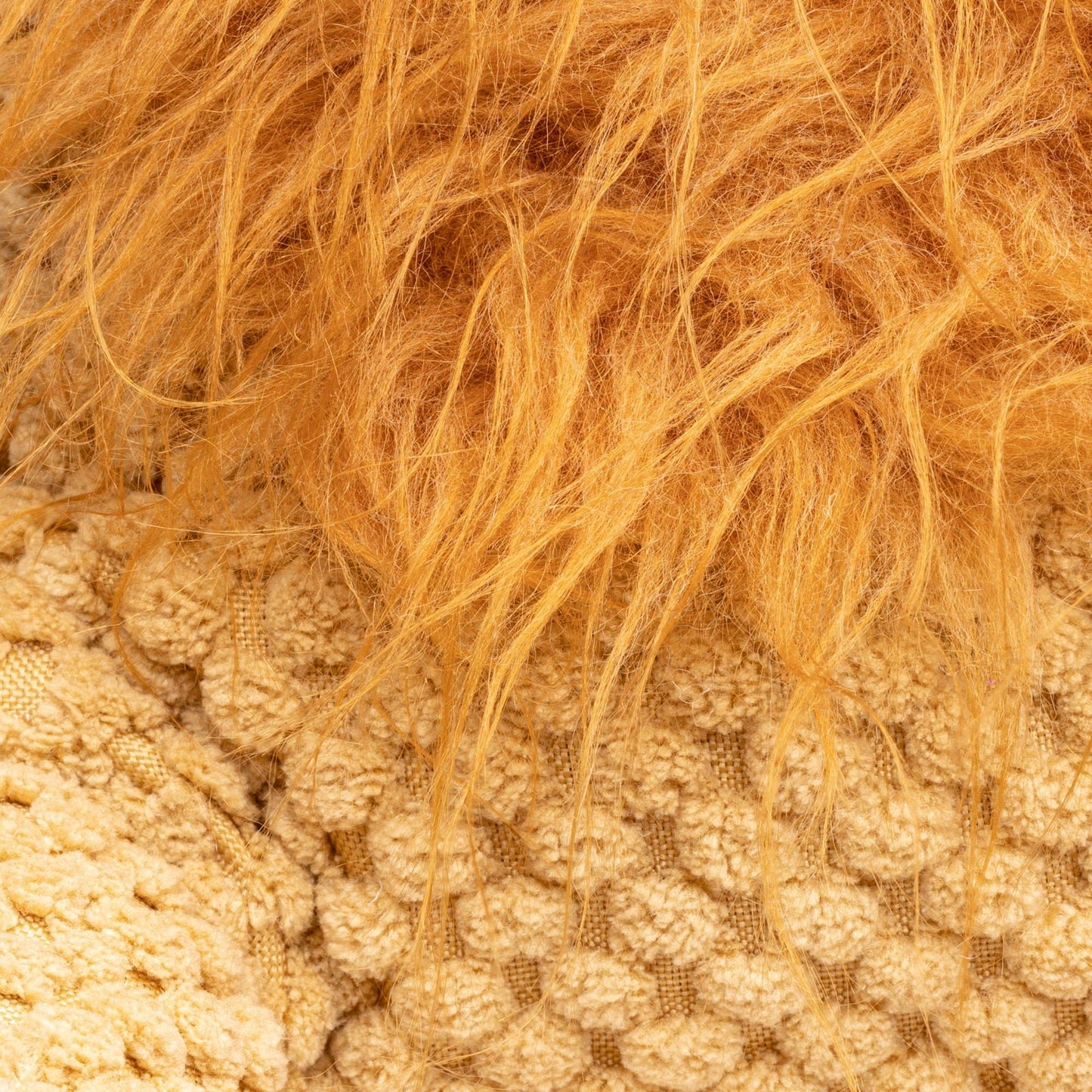 Floppy Lion Plush Dog Toy: SMALL 11"