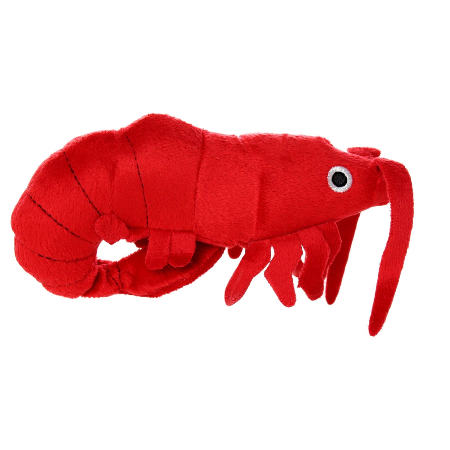 Mighty Jr Ocean Prawn, Plush, Squeaky Dog Toy