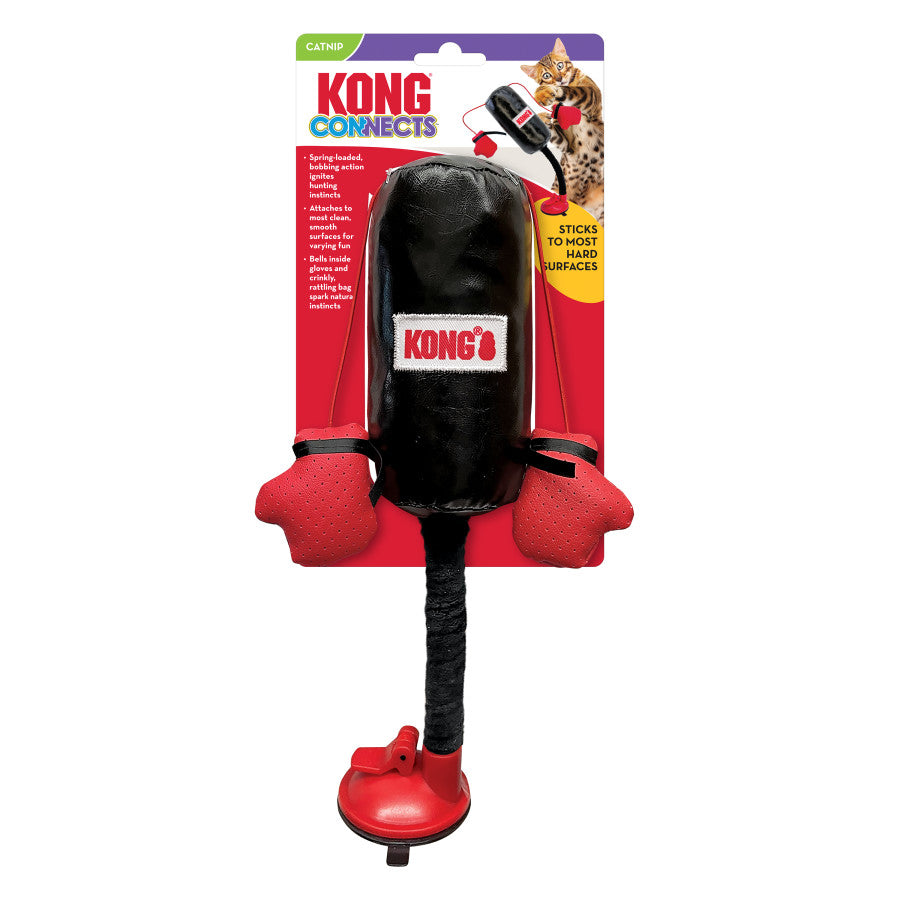 KONG Punching bag for the cat champion.