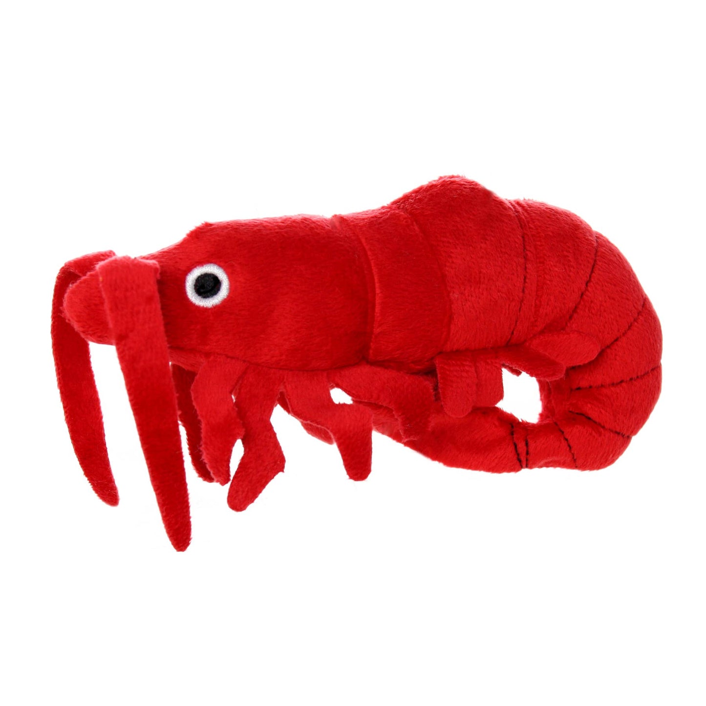 Mighty Jr Ocean Prawn, Plush, Squeaky Dog Toy