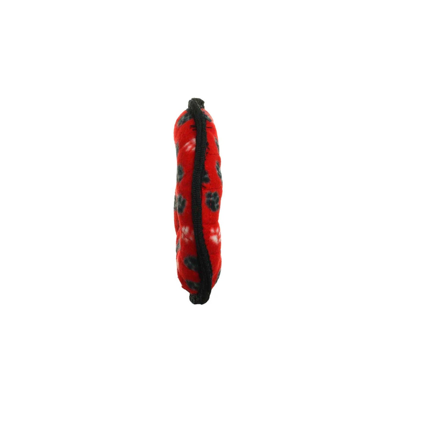 Tuffy Jr Ring - Red Paw, Durable, Squeaky- MEDIUM