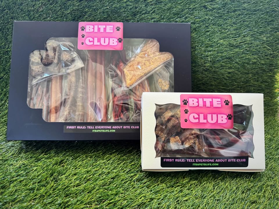 BITE CLUB "LARGE" BOX 100% Natural Dog Chews.