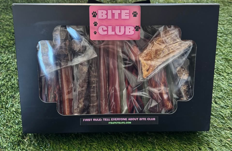 BITE CLUB "LARGE" BOX 100% Natural Dog Chews.