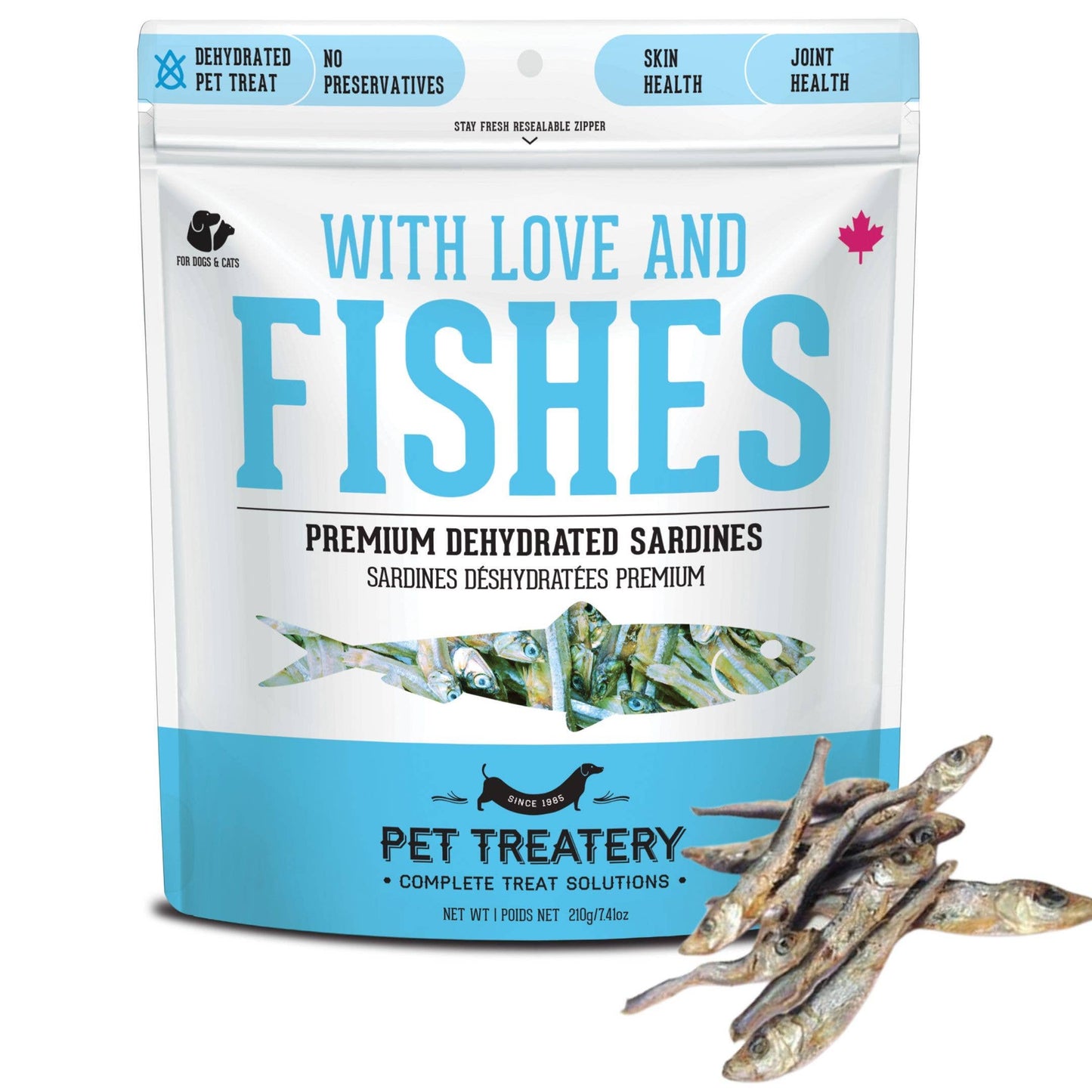 NEW!! Sardines Dehydrated Pet Treats: High-Protein & Natural 90g