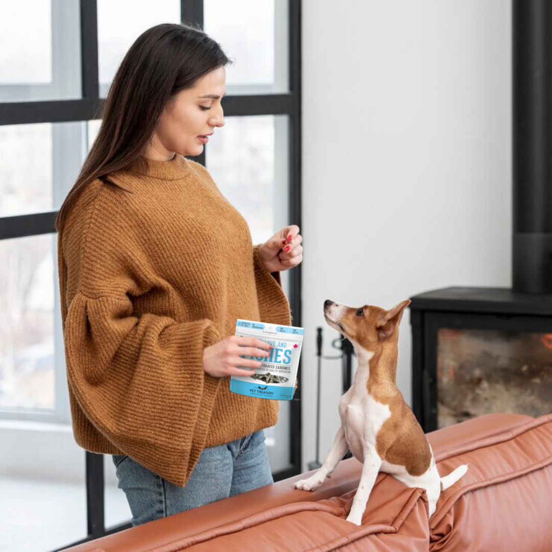 NEW!! Sardines Dehydrated Pet Treats: High-Protein & Natural 90g