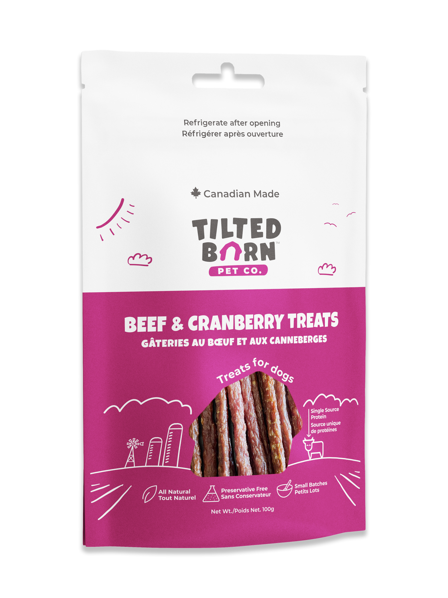Beef and Cranberry Treats For Dogs