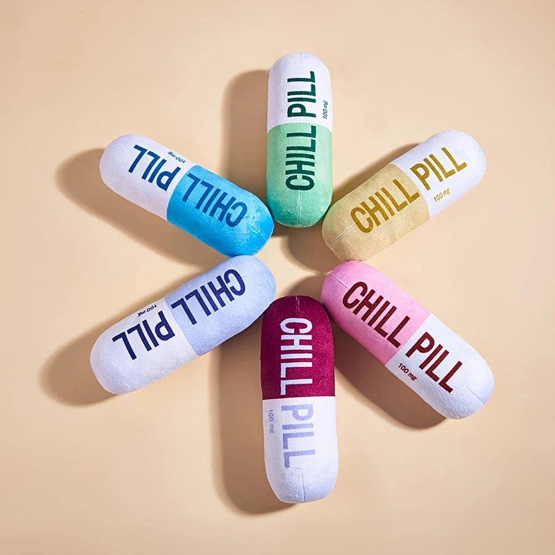 CHILL PILL STUFFED TOY