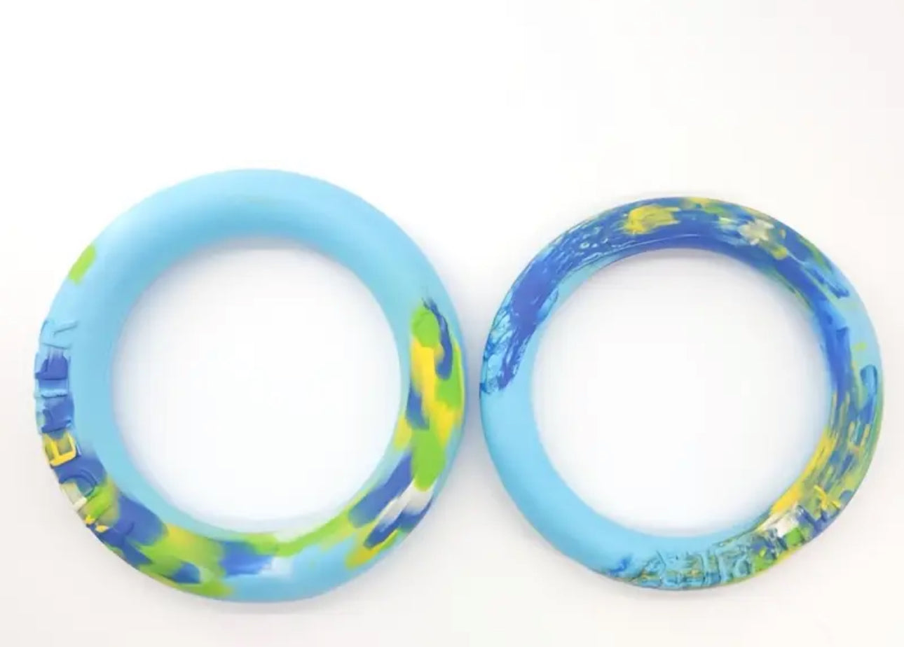 Paint splash tug and fetch ring !!!