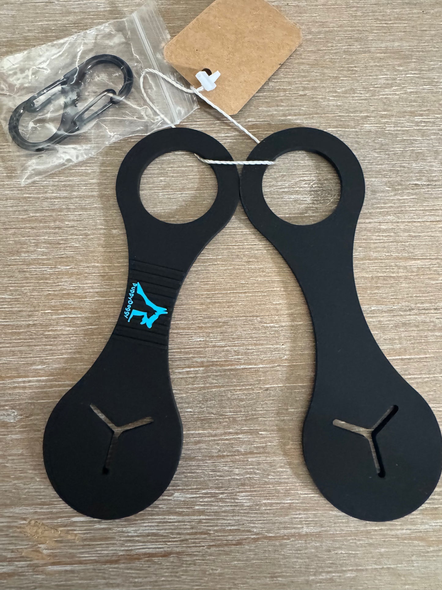 Hands free, Silicone Dog Poop Bag Holder with Leash Clip