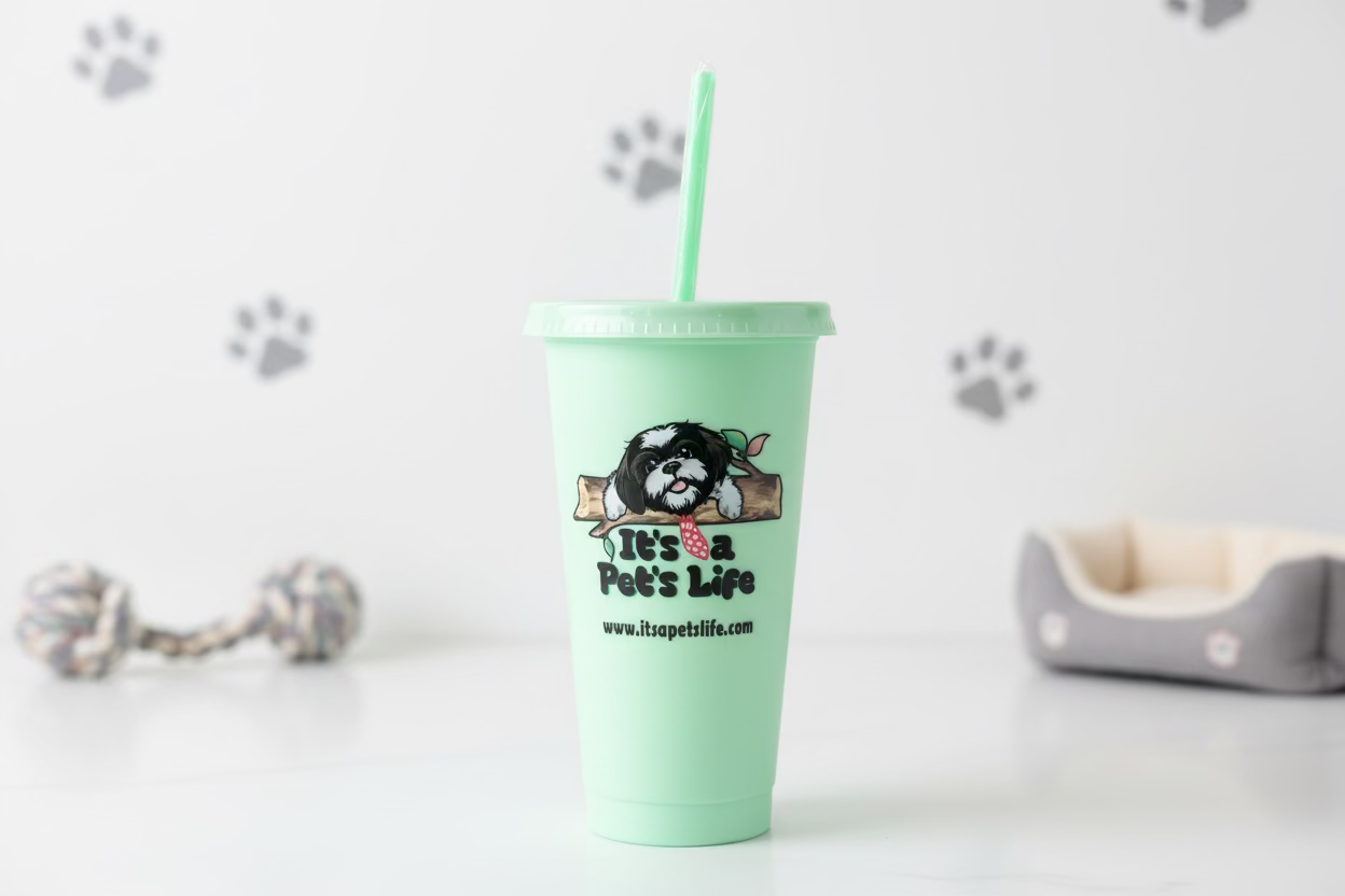 It's a Pets Life reusable cup