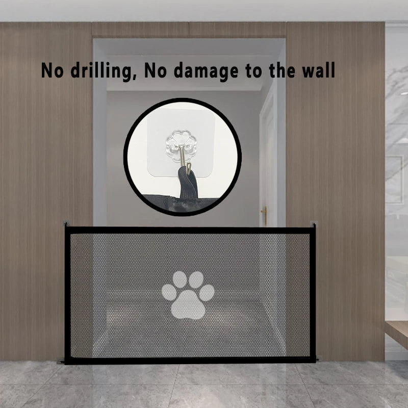 Dog gate without making holes