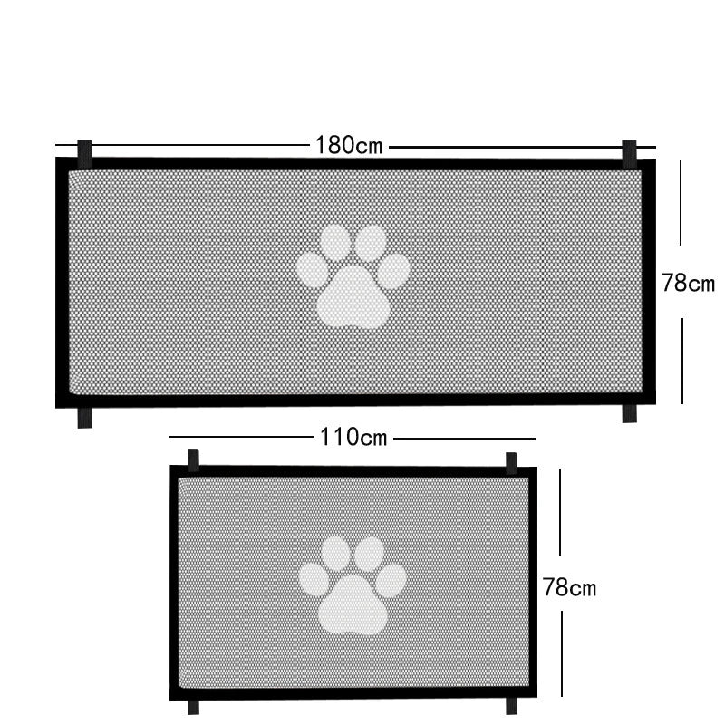 Dog gate without making holes