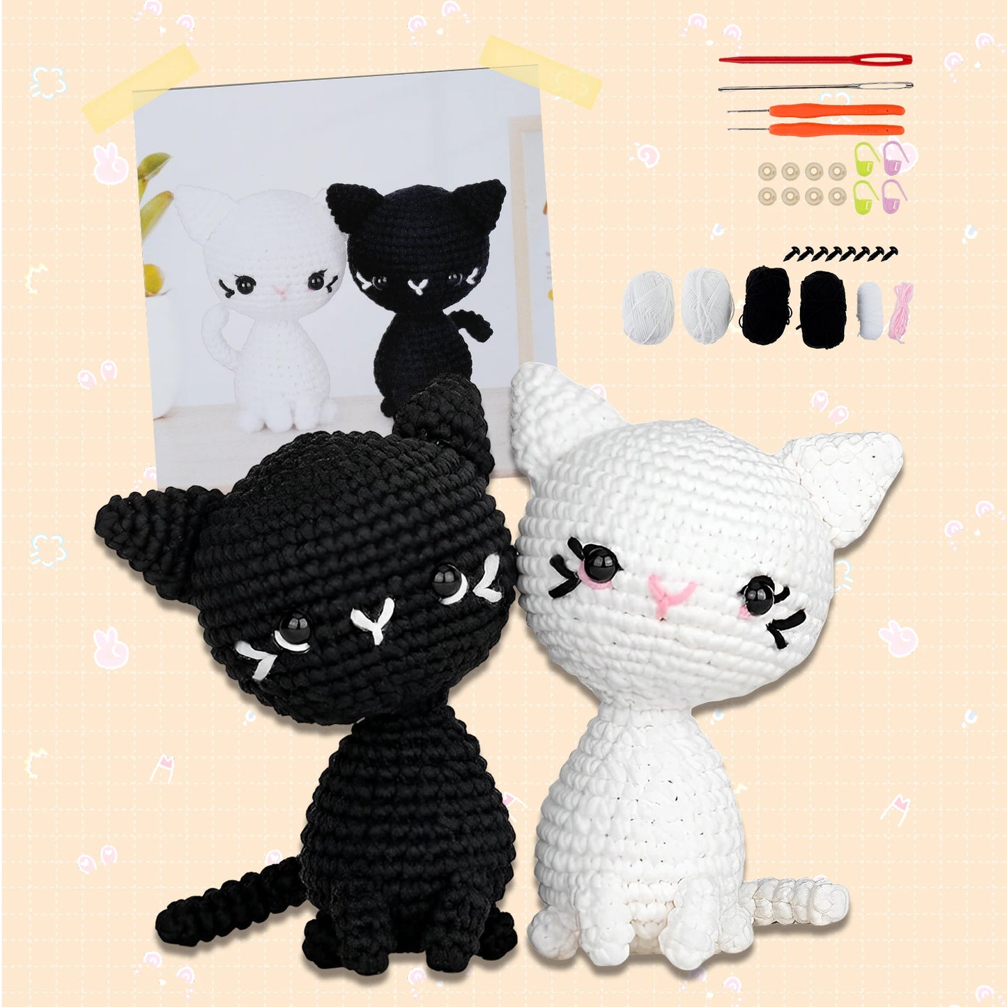 DIY Cat Crochet Kit