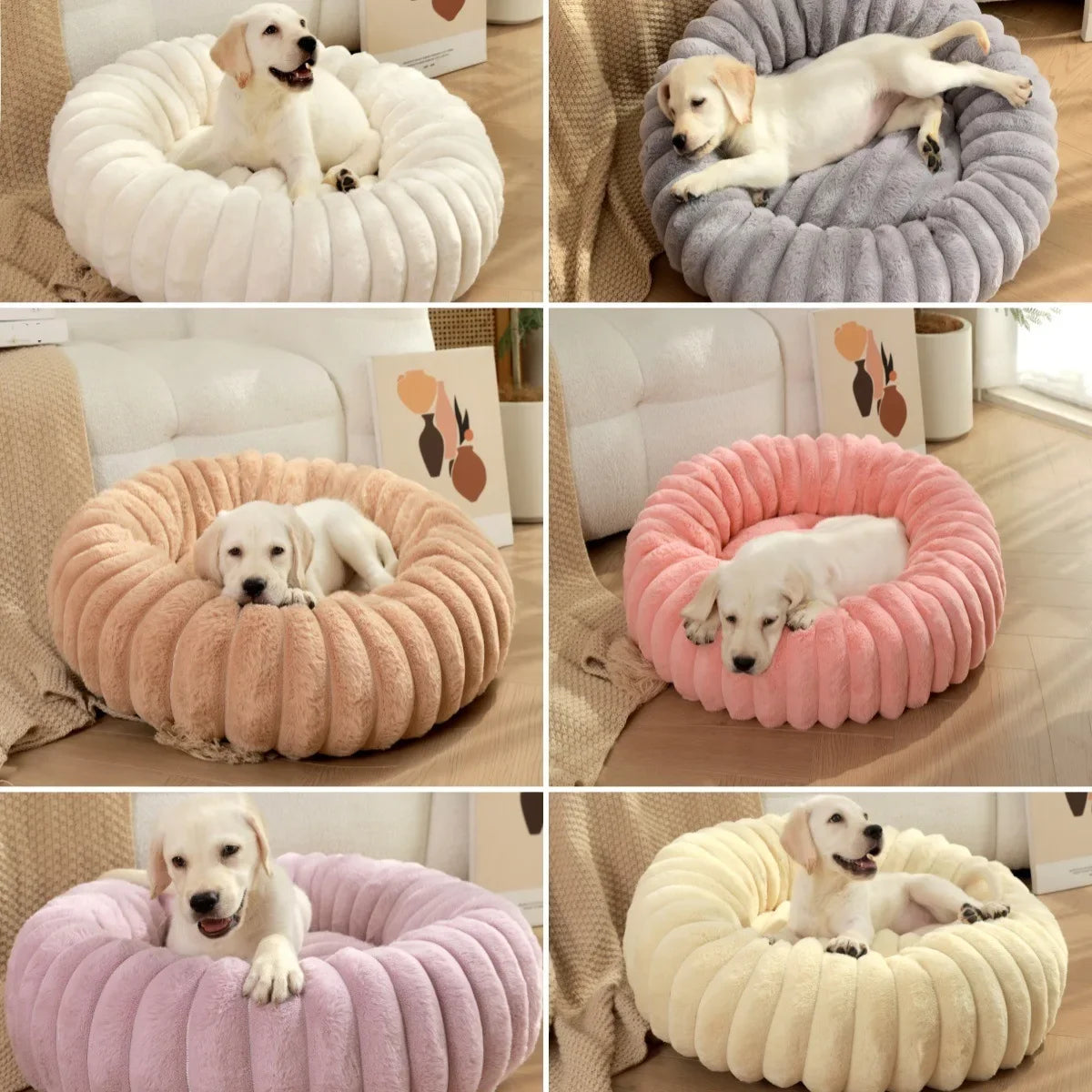Plush bed Nests