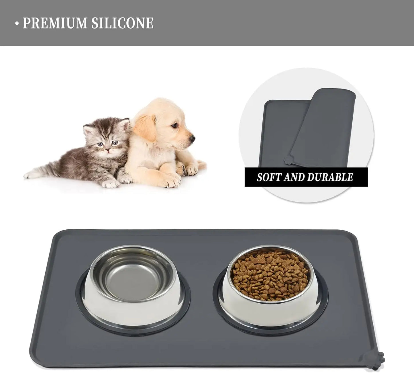 Pet Mat For food Bowls