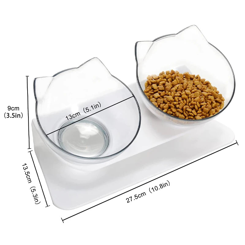 Tilted Cat bowls