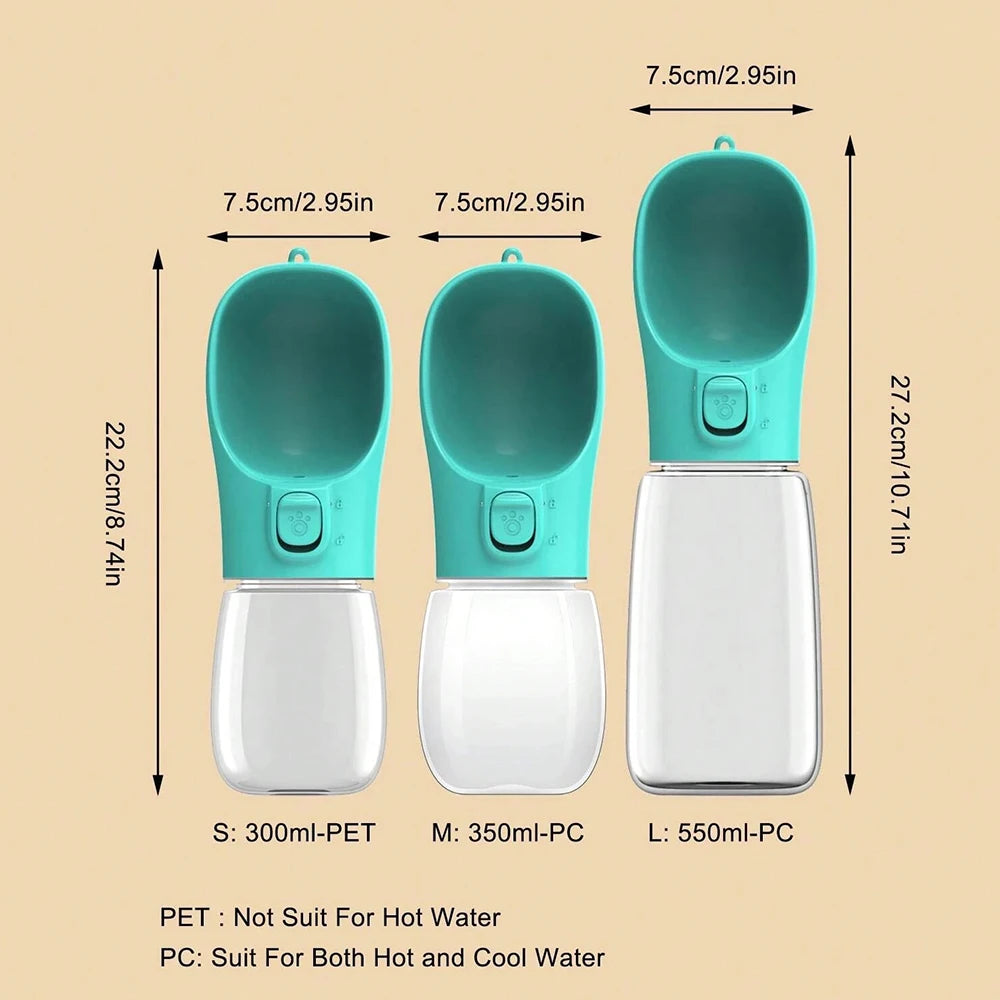 Durable Leakproof Pet Water Bottle