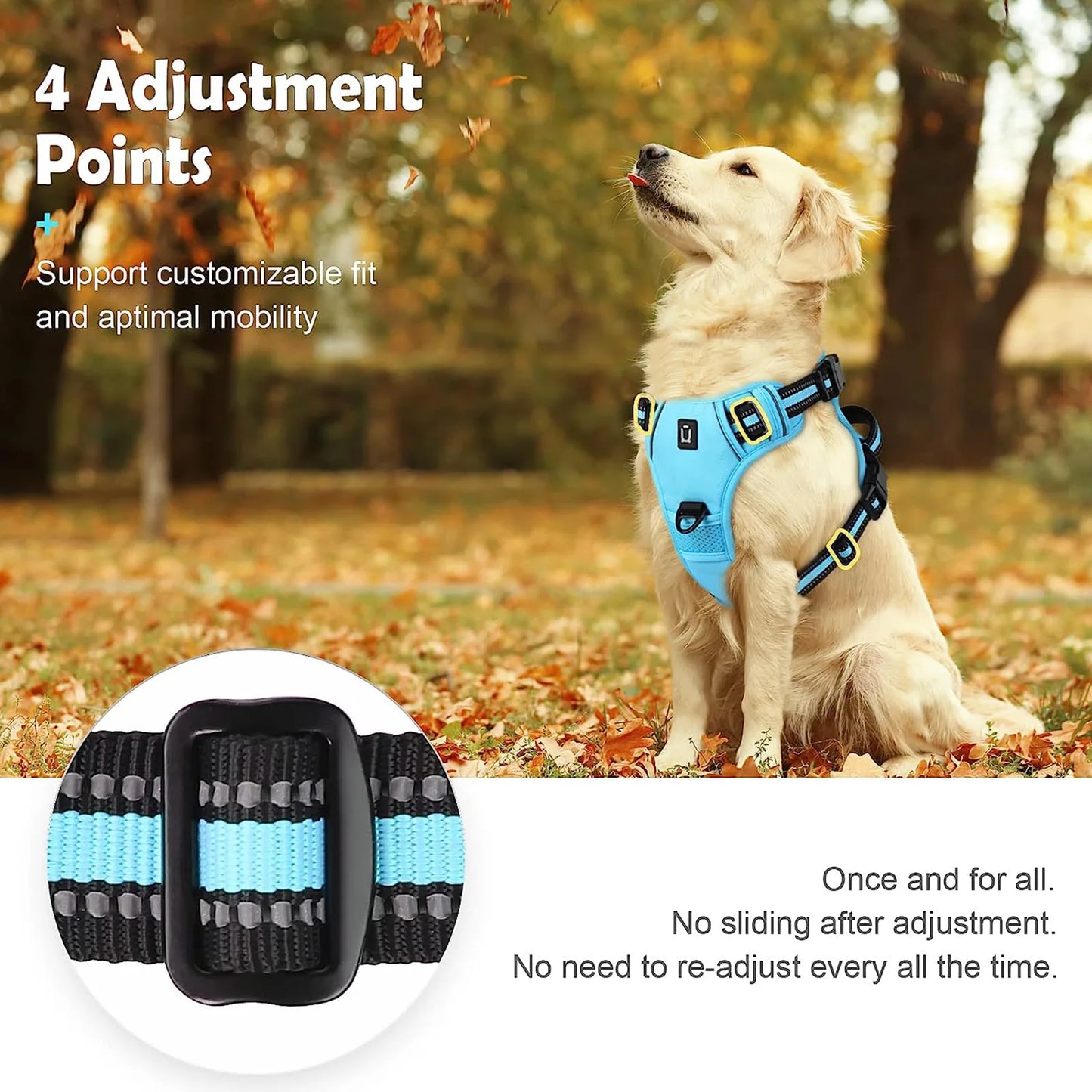 Soft Padded Harness 9 colors available