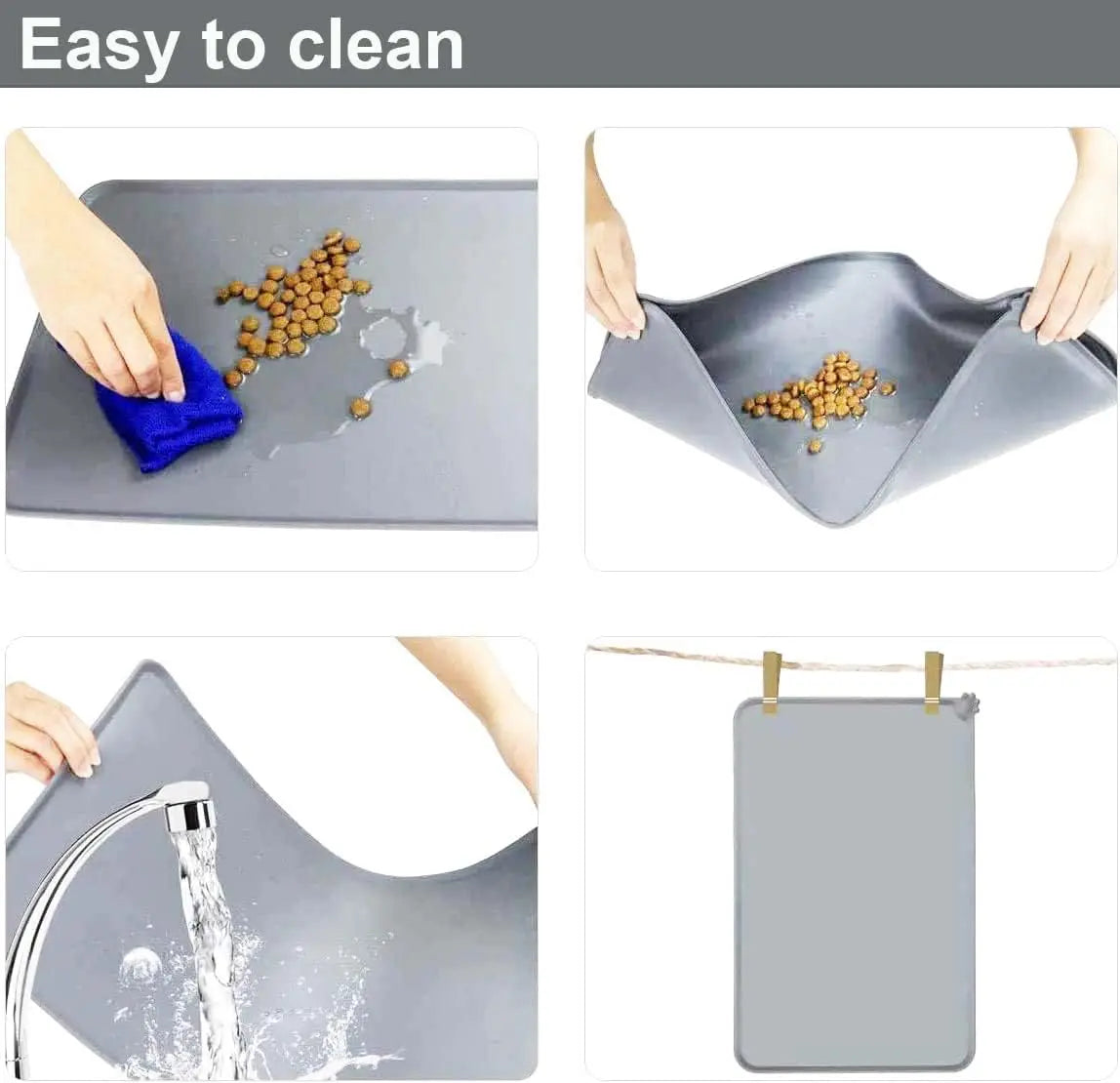 Pet Mat For food Bowls