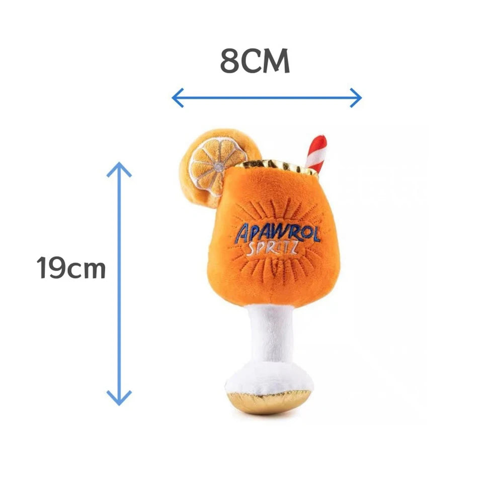 Lets go to italy Apawrol Spritz dog toy.