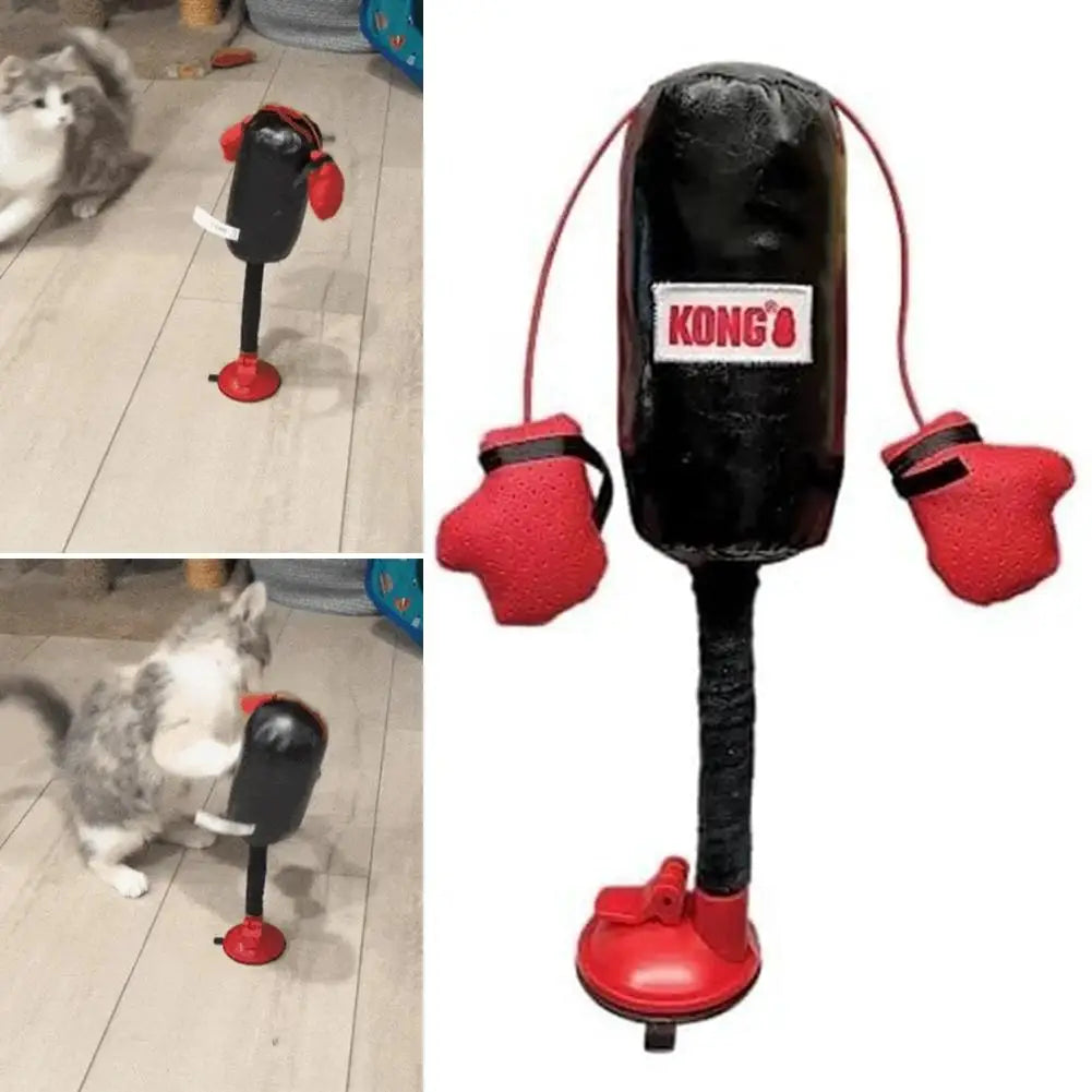 KONG Punching bag for the cat champion.