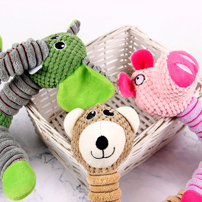 Durable Plush Squeaky Pet Toys