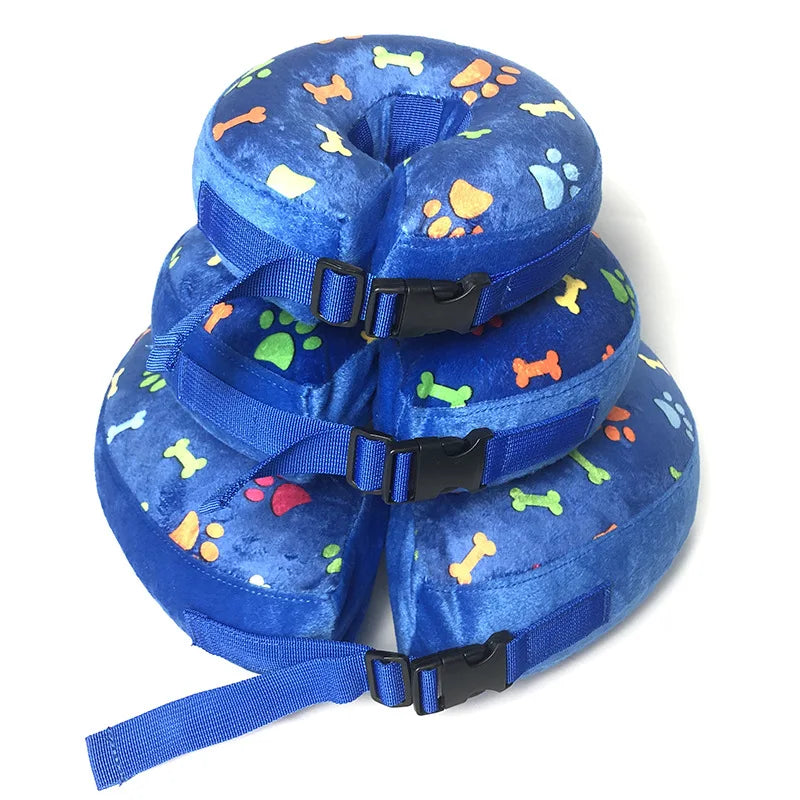 Inflatable Dog- Cat post surgery collar