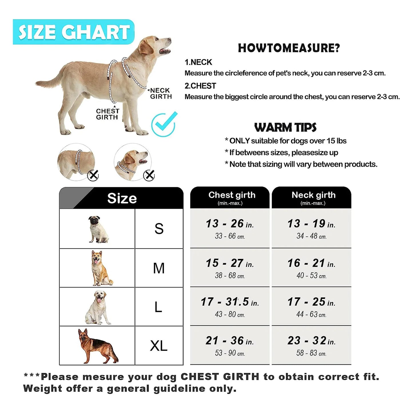 Soft Padded Harness 9 colors available