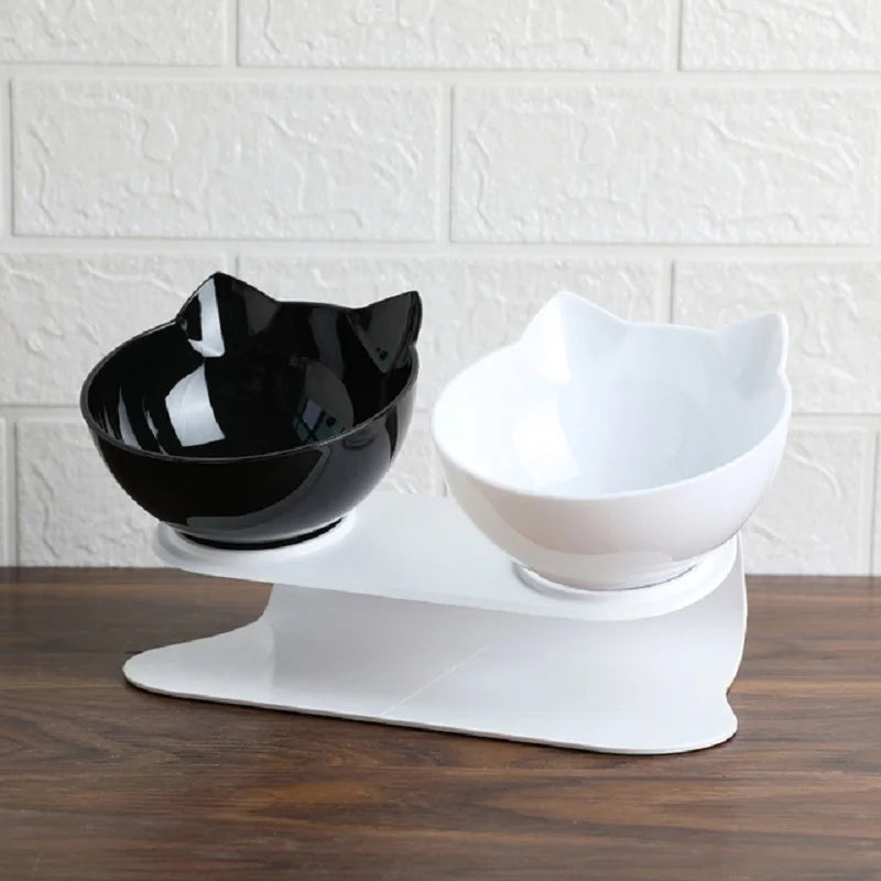 Tilted Cat bowls