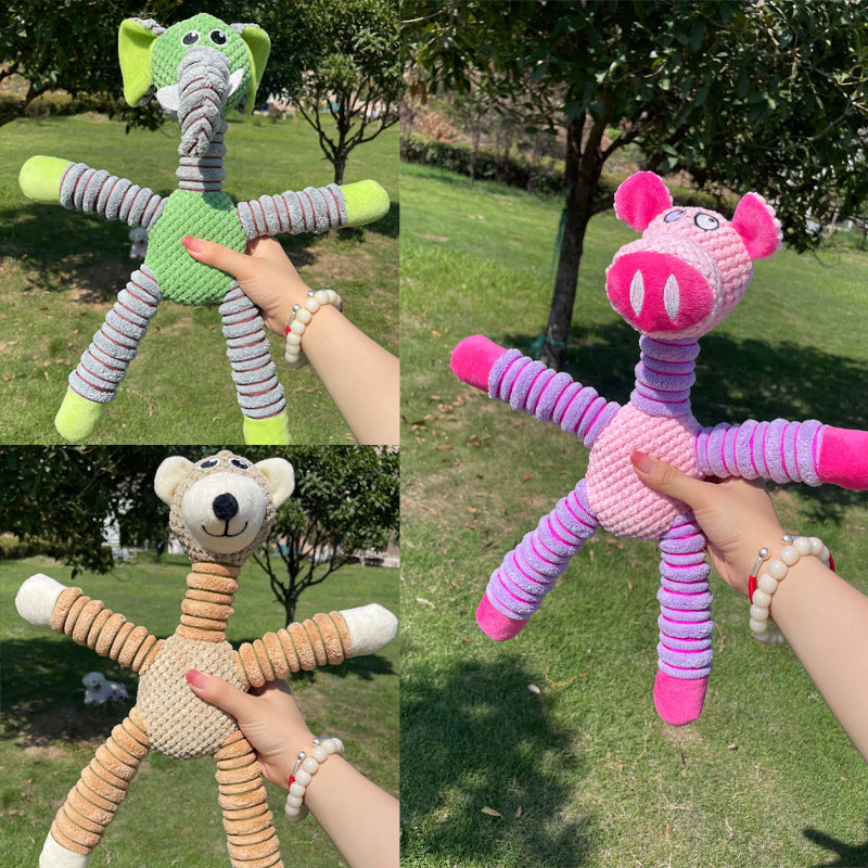 Durable Plush Squeaky Pet Toys