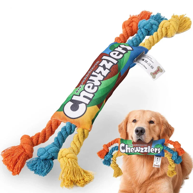 Colorful durable chew rope!