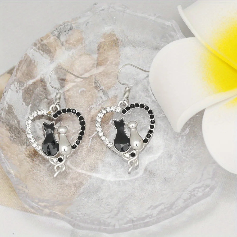 Kitty Couture necklace & earrings