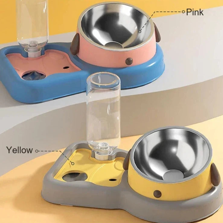 Dog water and food bowl