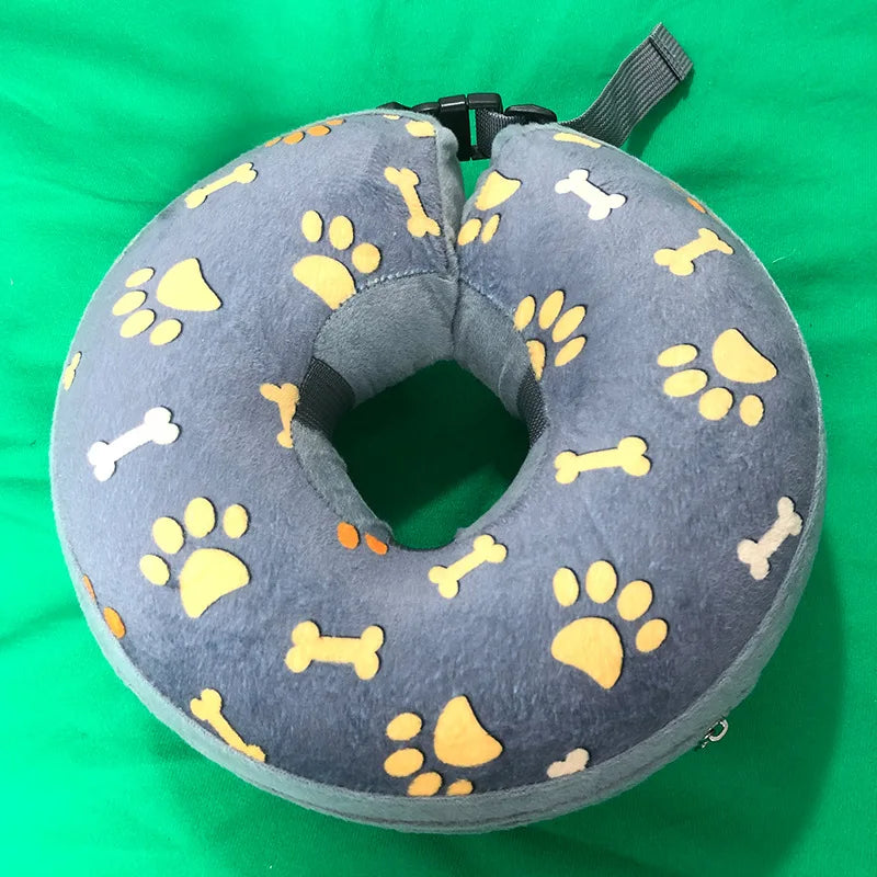 Inflatable Dog- Cat post surgery collar