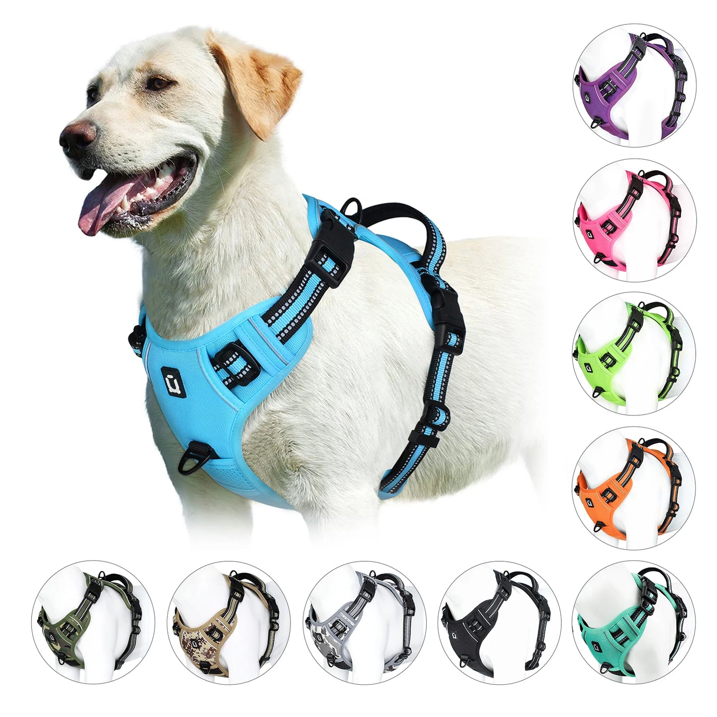 Soft Padded Harness 9 colors available