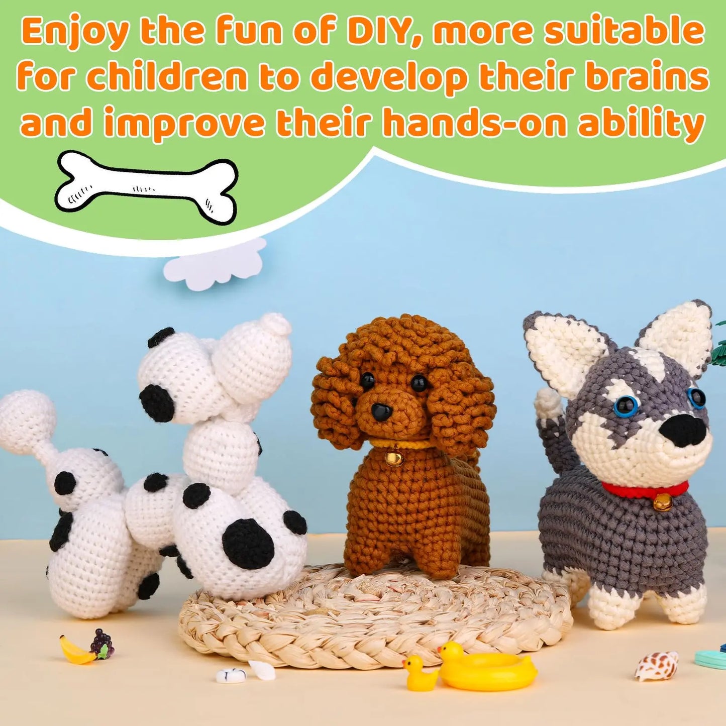 DIY Dog Crochet Kit