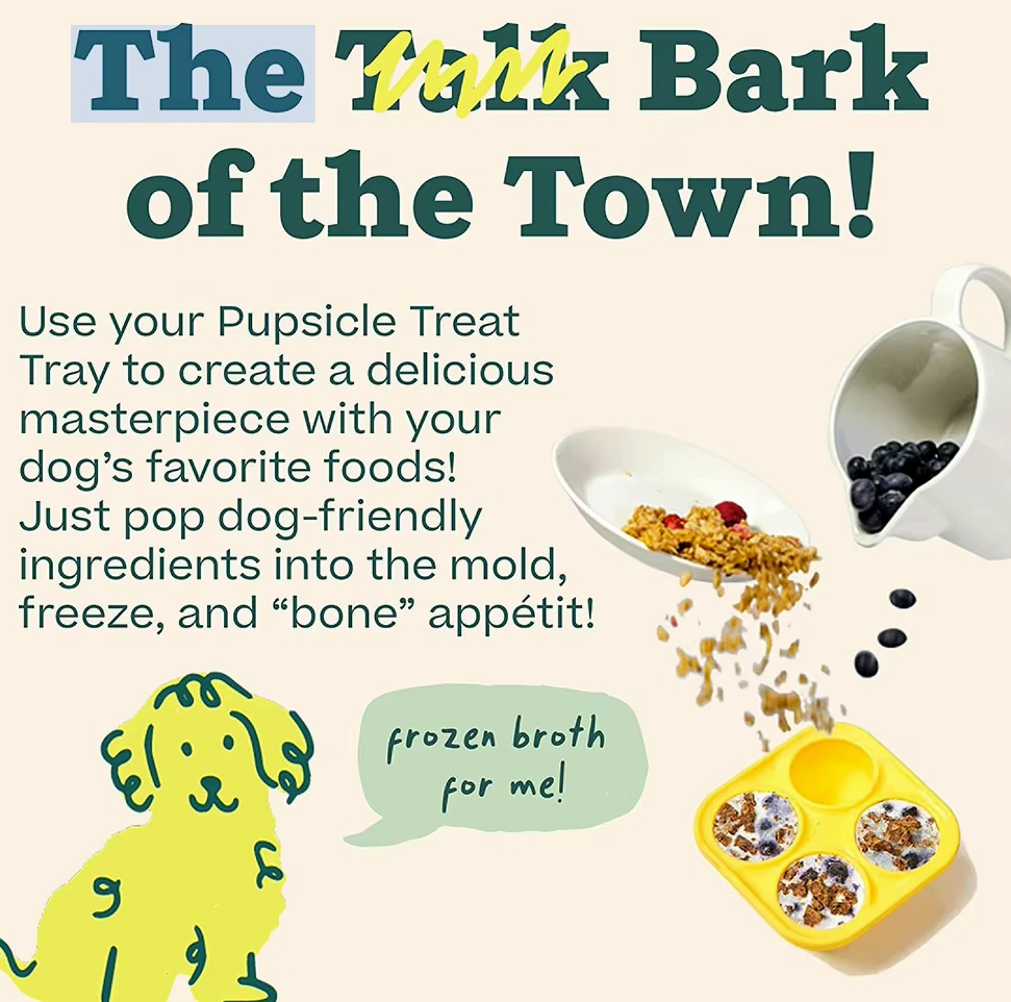 DIY Treat Tray and Treat Toy