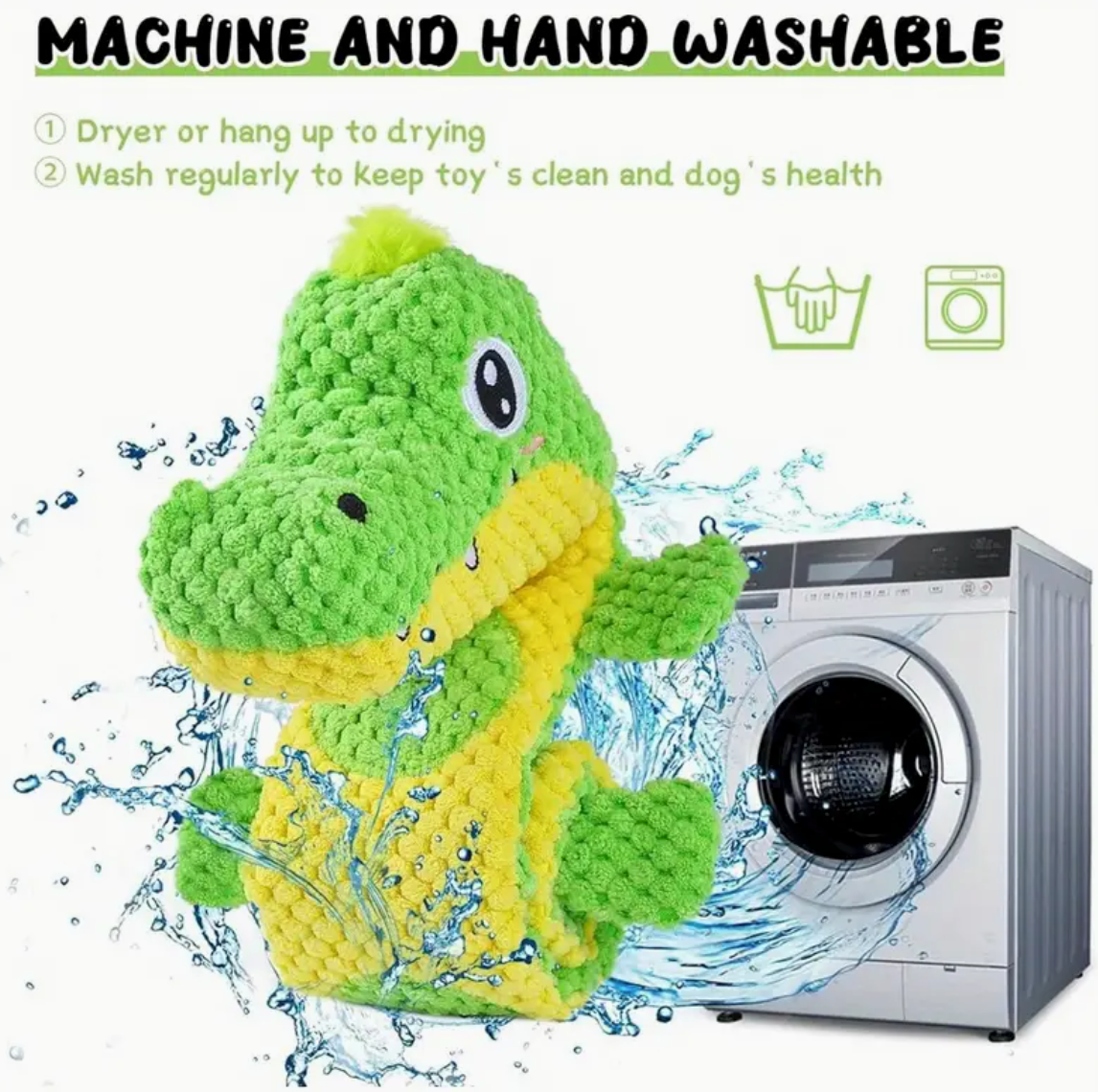 Interactive Cocodile snuffle toy