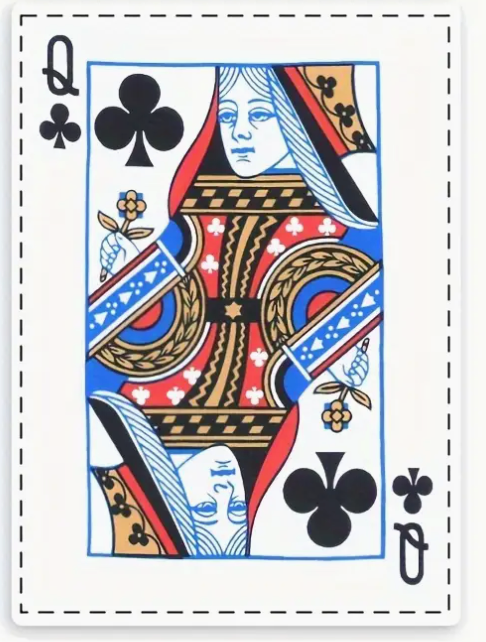 Crinkle Cards Toy Jack, Queen, King