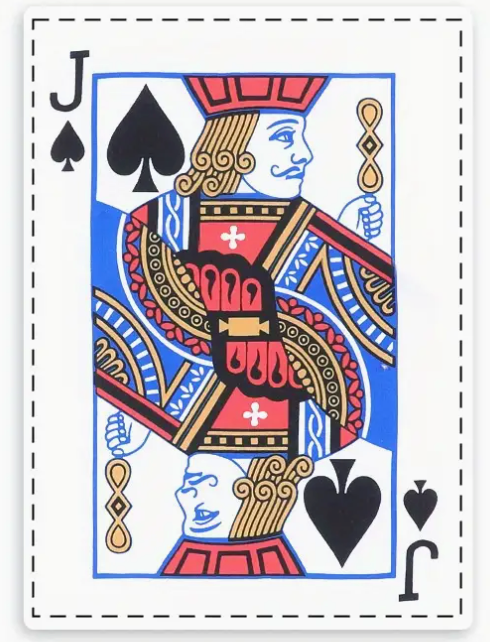 Crinkle Cards Toy Jack, Queen, King
