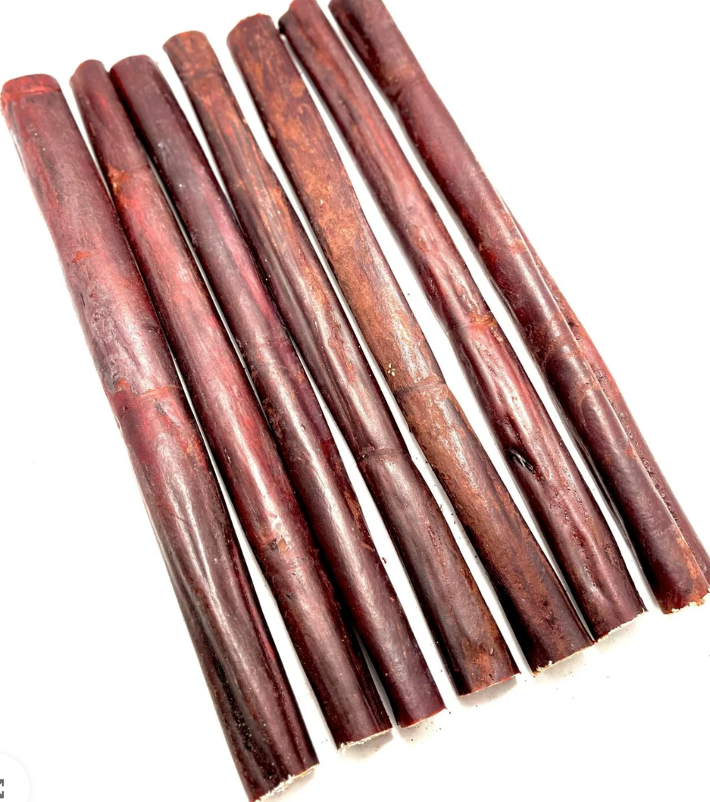 NEW!!! 12″- Beef LIVER GLAZED Collagen Stick