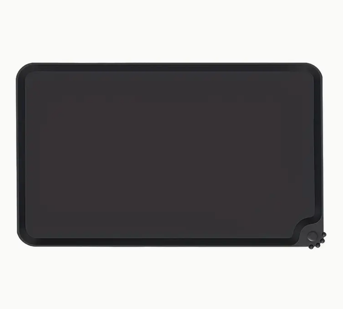 Silicone pet food mat