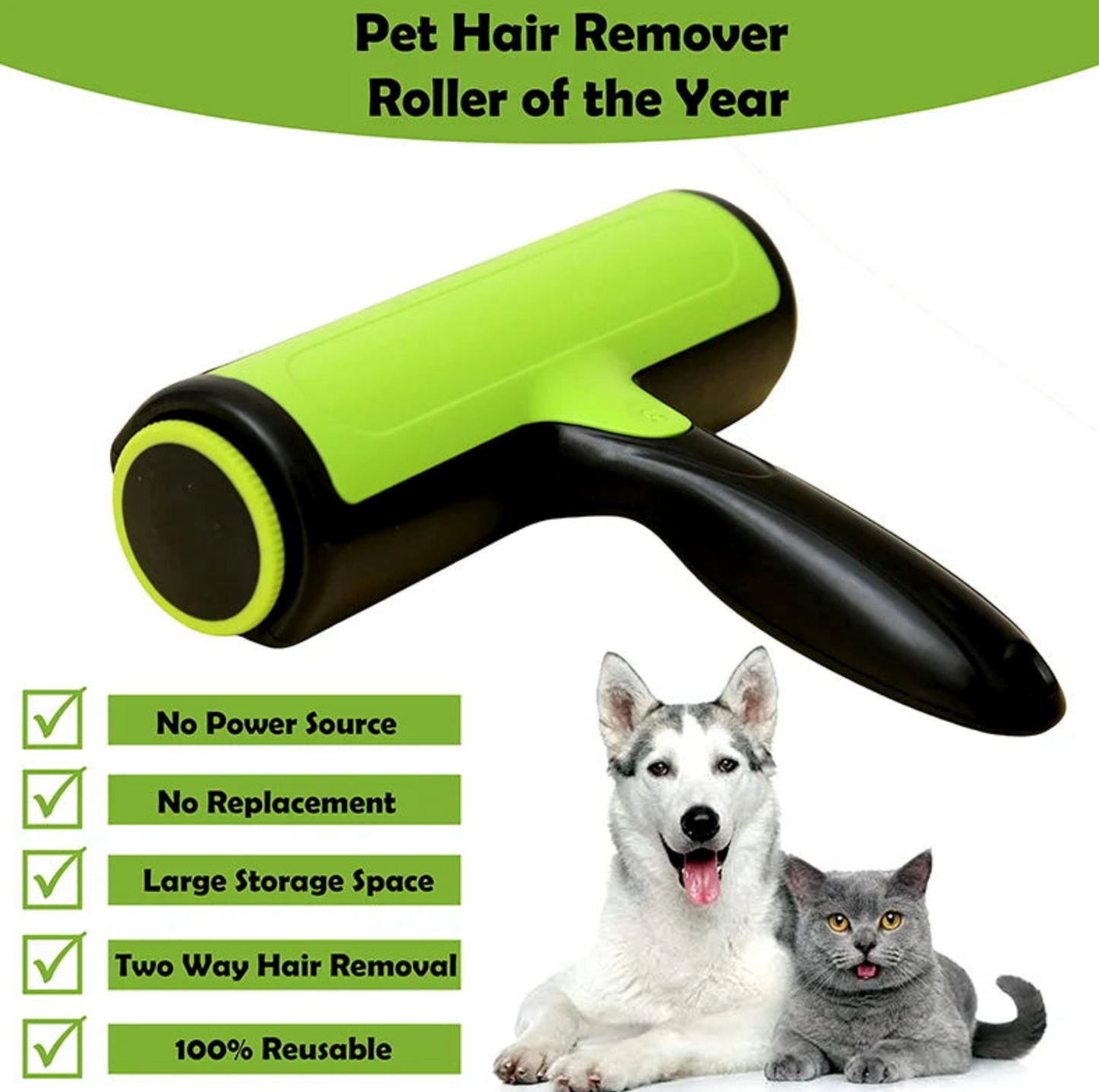 Pet Cleaning Hair Roller
