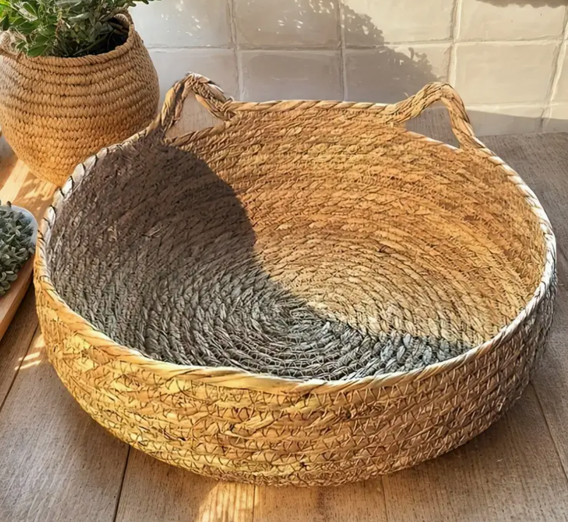 Rattan Cat Bed