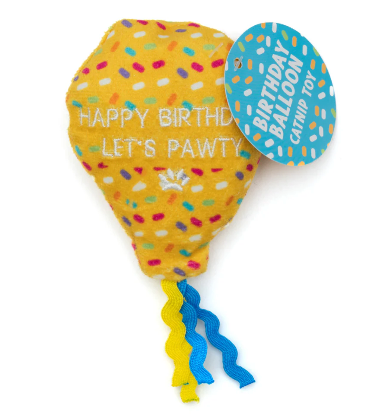 Birthday Balloon Catnip Toy