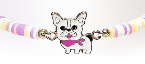 Dog clay bracelets