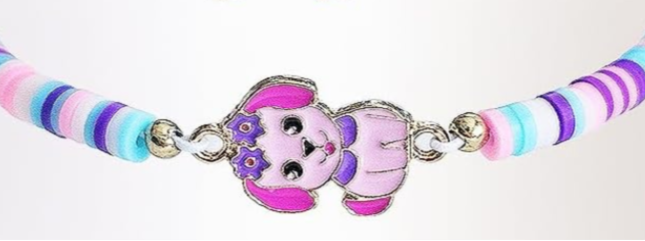 Dog clay bracelets
