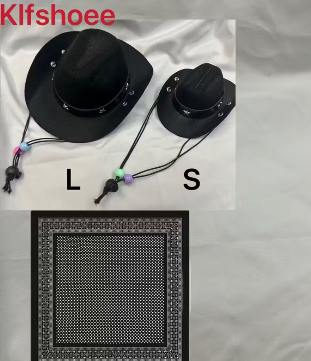 Two-piece Western Hat and Bandana SM-LG